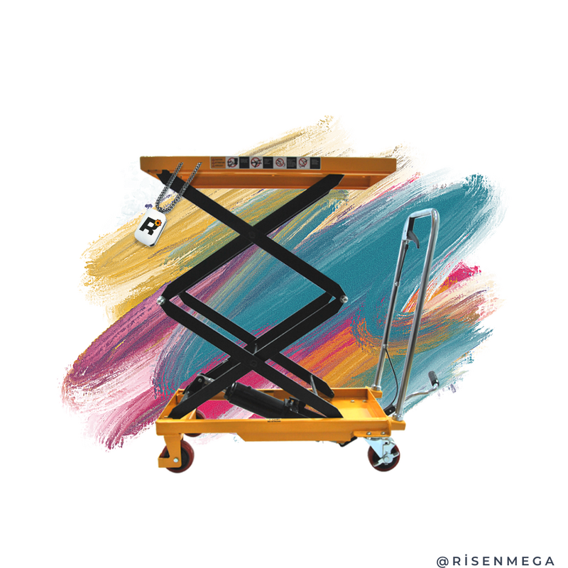 Lift Table Manufacturer - OEM Custom 1.5M 450KG Movable Manual Lift Table