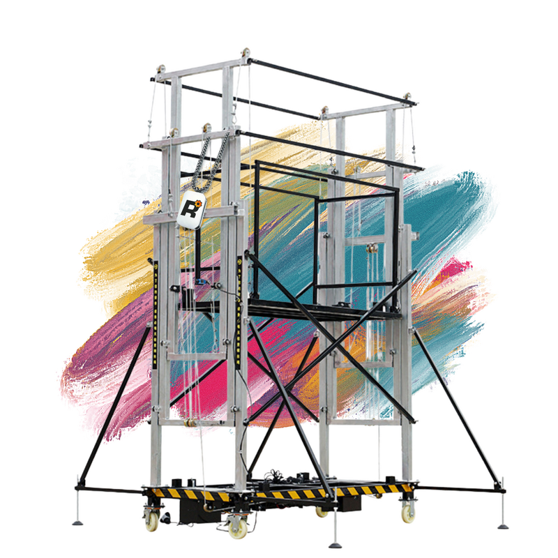 Electric Scaffolding Manufacturer - OEM CE 1.5-12M 1000KG Self-propelled Scaffold