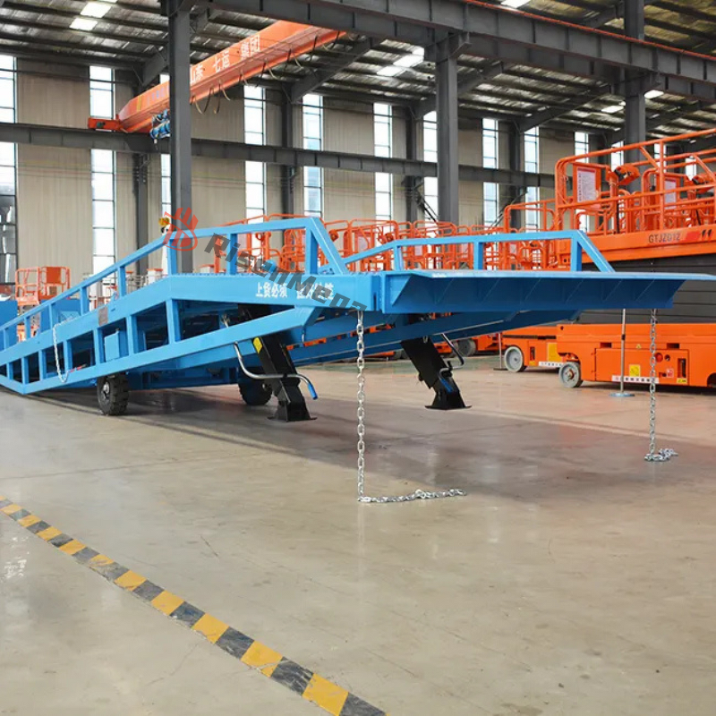 Dock Leveler Manufacturer - OEM 6-15T Hydraulic Mobile Loading Yard Ramp