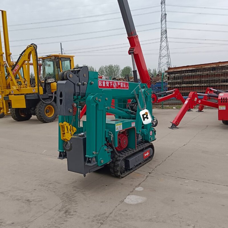Spider Crane Manufacturer - OEM 5 Ton 25M Compact Mini Crawler Crane