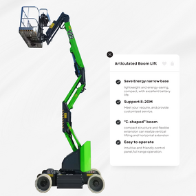 Boom Lift Manufacturer - OEM 14-20M Battery Self-Propelled Articulated Boom Lift
