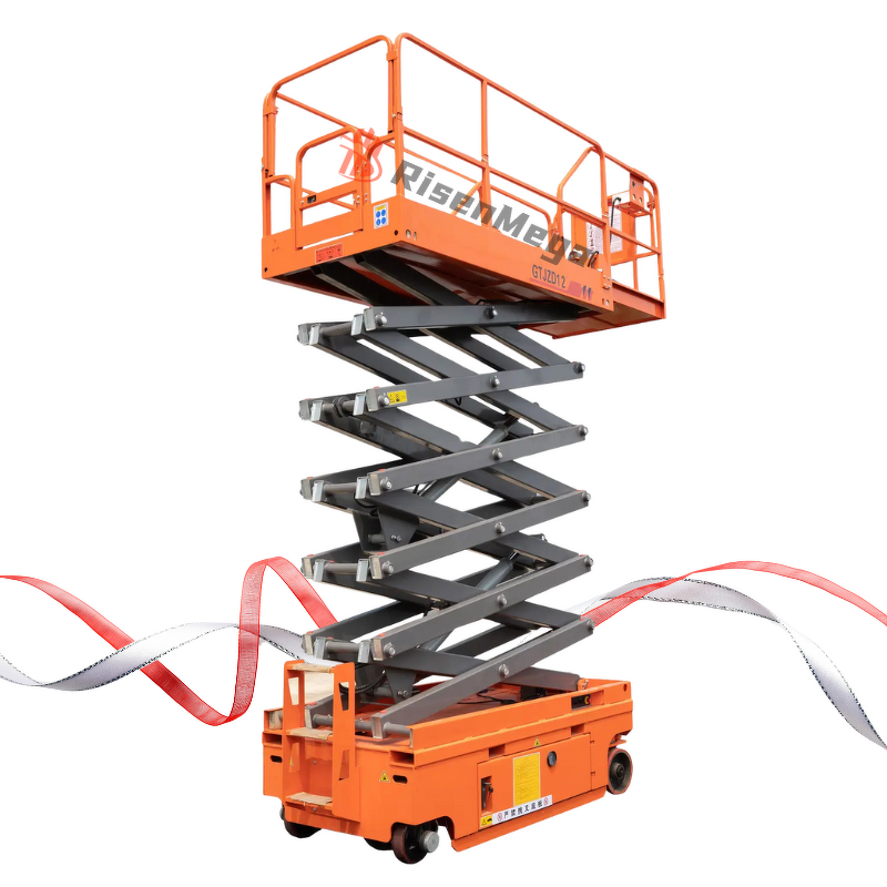 Scissor Lift Manufacturer - OEM Self Propelled 8-12m 500kg Hydraulic Trolley Lift