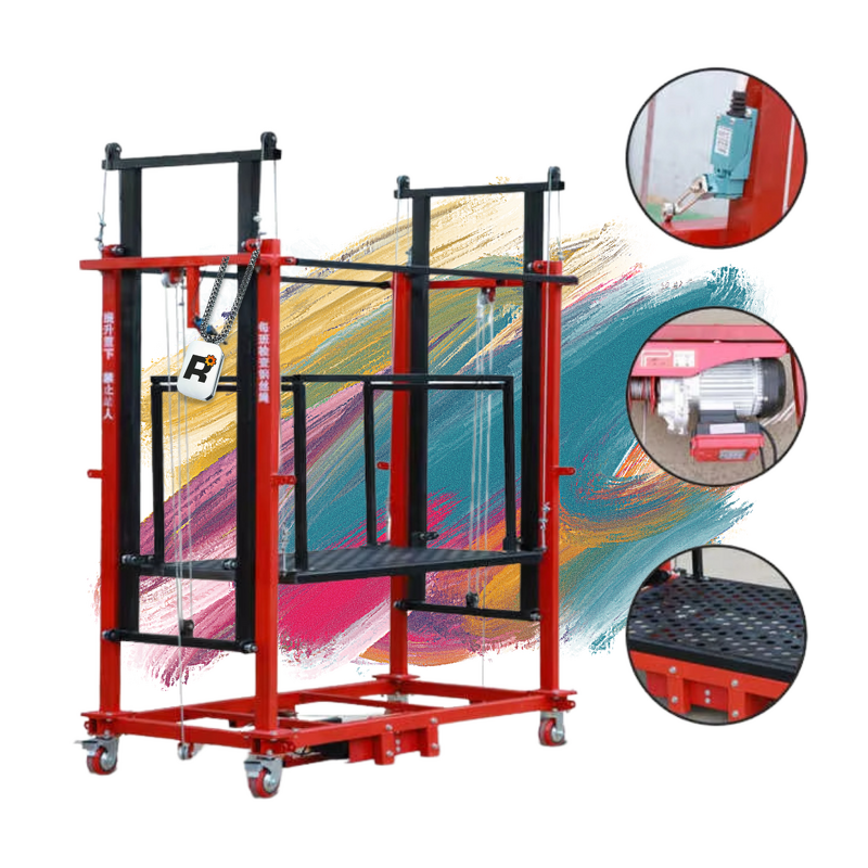 Electric Scaffolding Manufacturer - OEM 500-1000kg Portable Remote Control Scaffolding