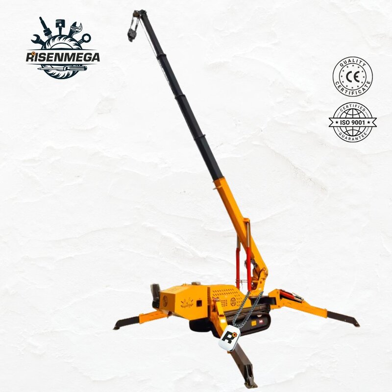 Spider Crane Manufacturer - OEM 5 Ton 25M Small Footprint Crawler Crane