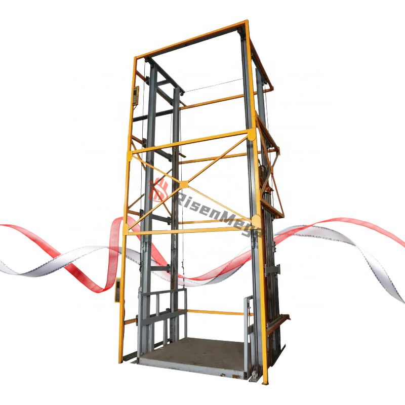 Lift System Manufacturer - OEM Custom Double Mast Guide Rail Cargo Lift System