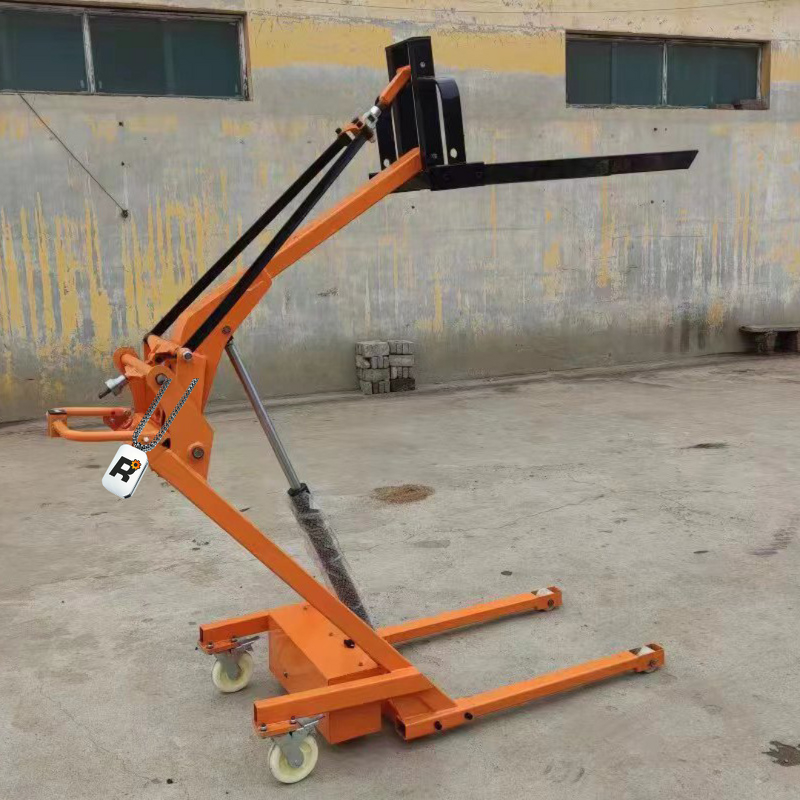 Forklift Truck Manufacturer - OEM Portable 700KG 1.5m Curved Arm Electric Stacker