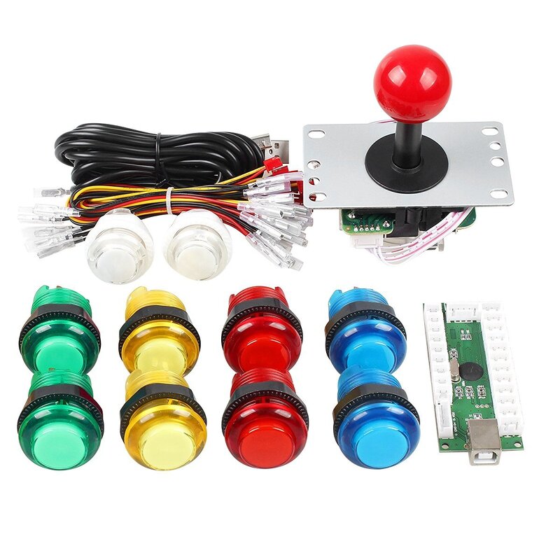 DIY Parts Factory - USB Encoder Joystick LED Buttons