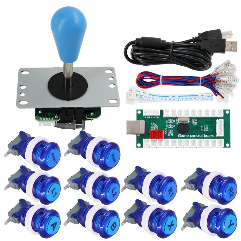 USB Interface Factory - 2 Player MAME USB to Jamma