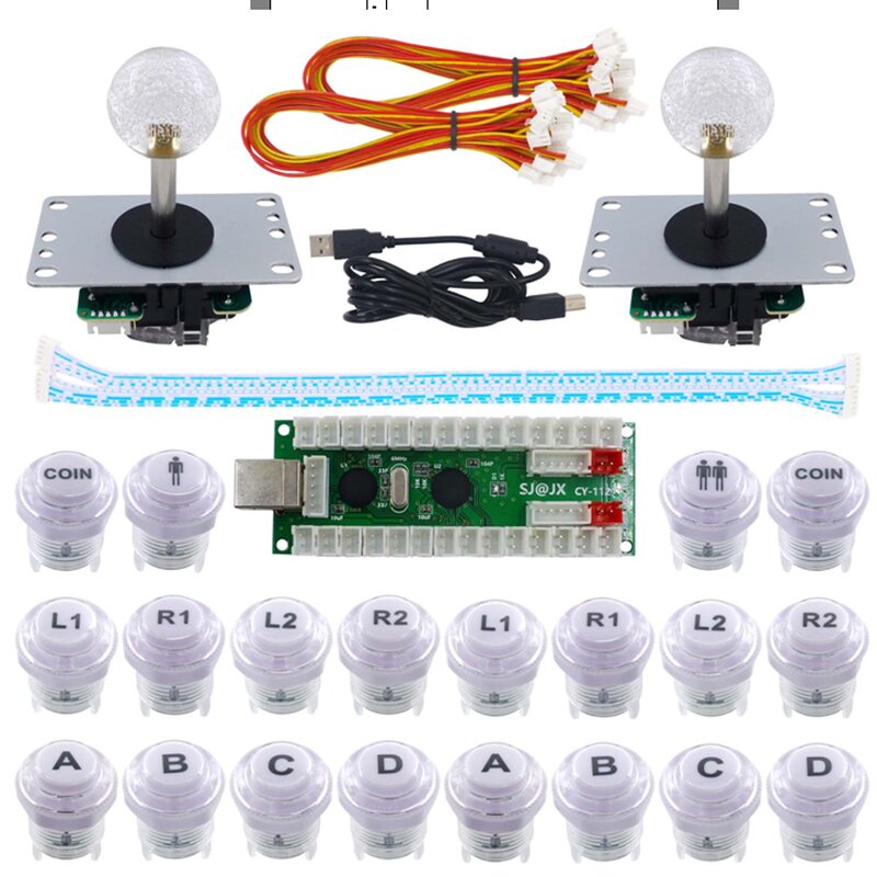 DIY Kit Factory - 2 Player LED Button Fighting
