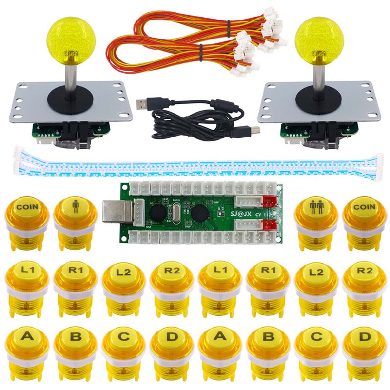 DIY Kit Factory - 2 Player LED Button Fighting