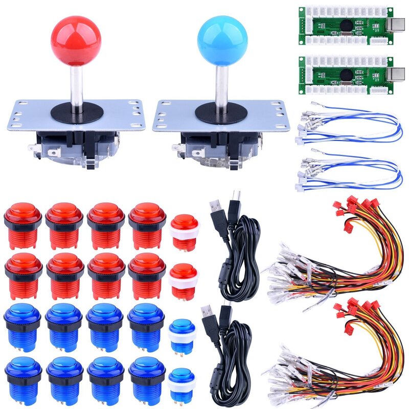 DIY Parts Factory - USB Encoder Joystick LED Buttons