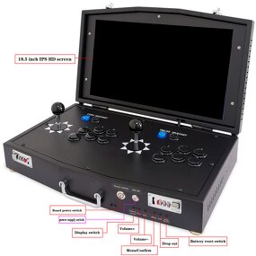 Arcade Console Factory - 2 Joysticks 10188 Retro Games