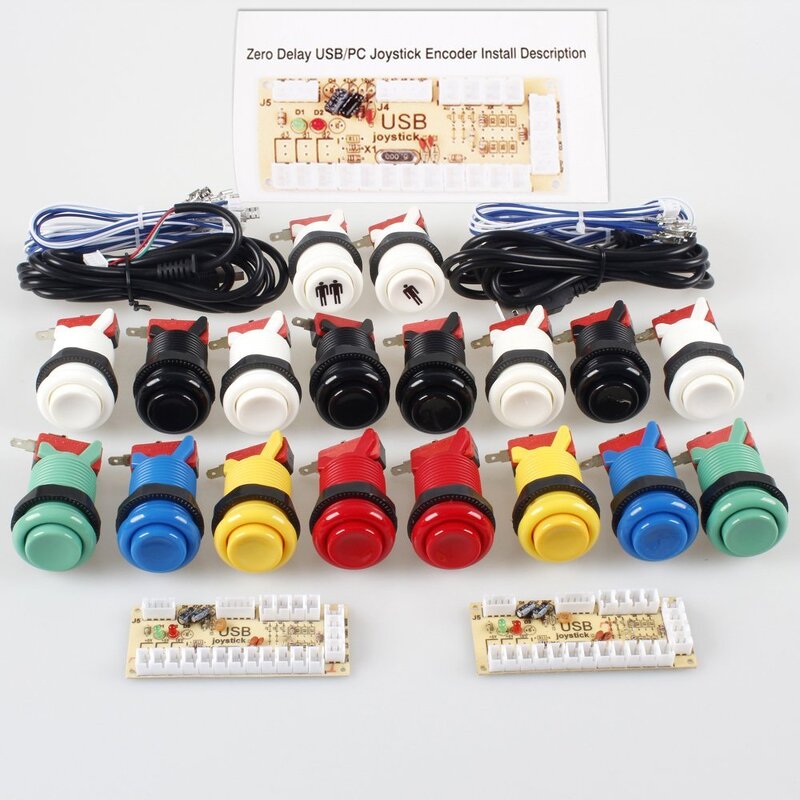 USB Board Factory - Double Player Joystick Arcade
