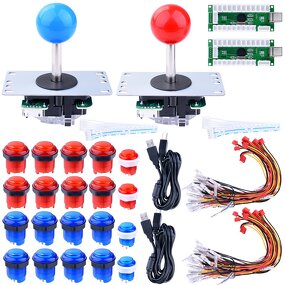 DIY Kit Factory - LED Arcade Buttons Joystick Parts