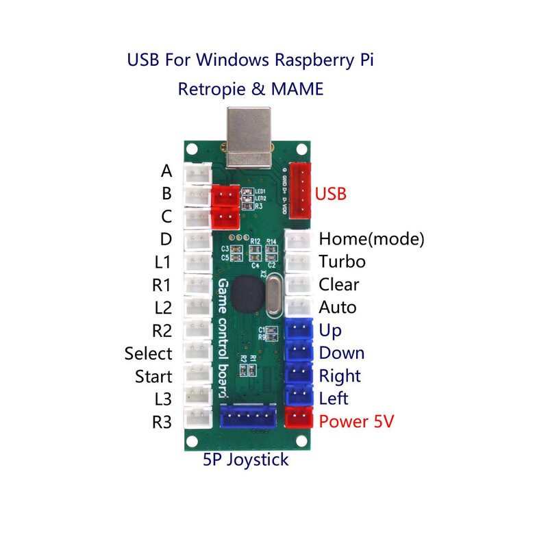 USB Encoder Factory - Zero Delay for Retropie Raspberry
