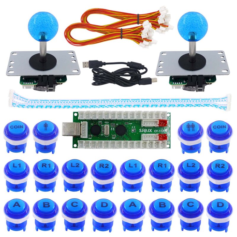 DIY Kit Factory - 2 Player LED Button Fighting