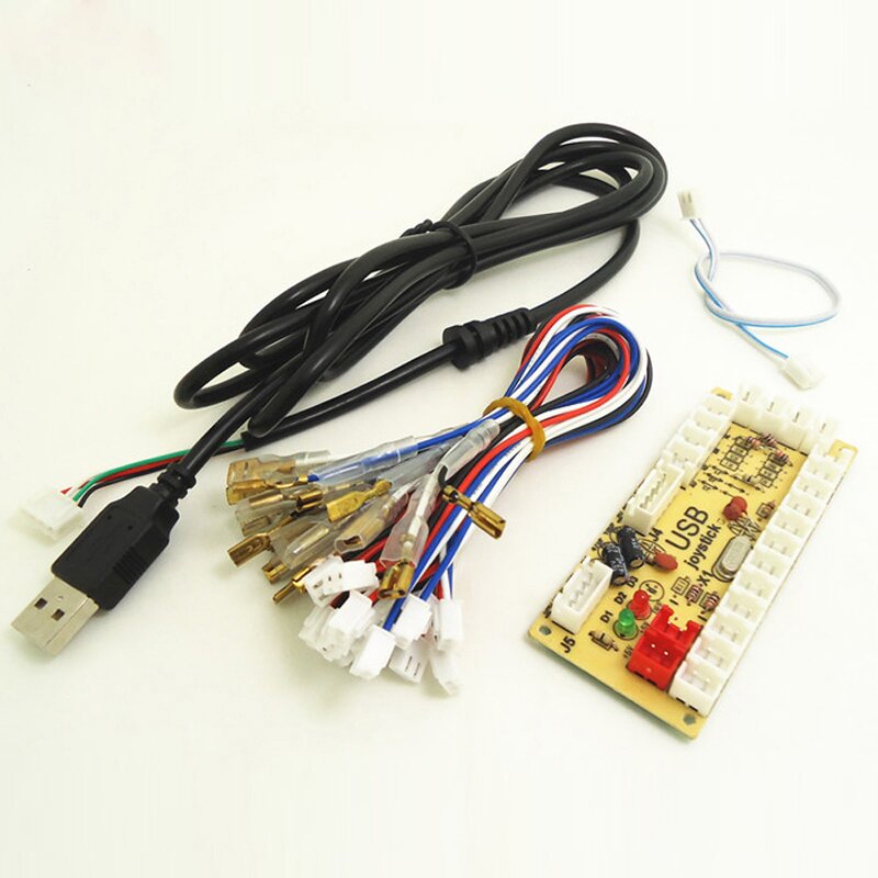 USB Board Factory - 1 Player Cable to PC Joystick
