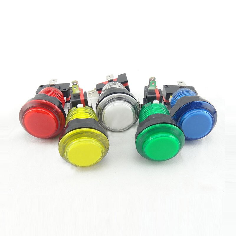 Arcade Button Factory - 28MM Luminous Push Button
