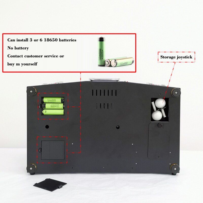 Arcade Console Factory - 2 Joysticks 10188 Retro Games