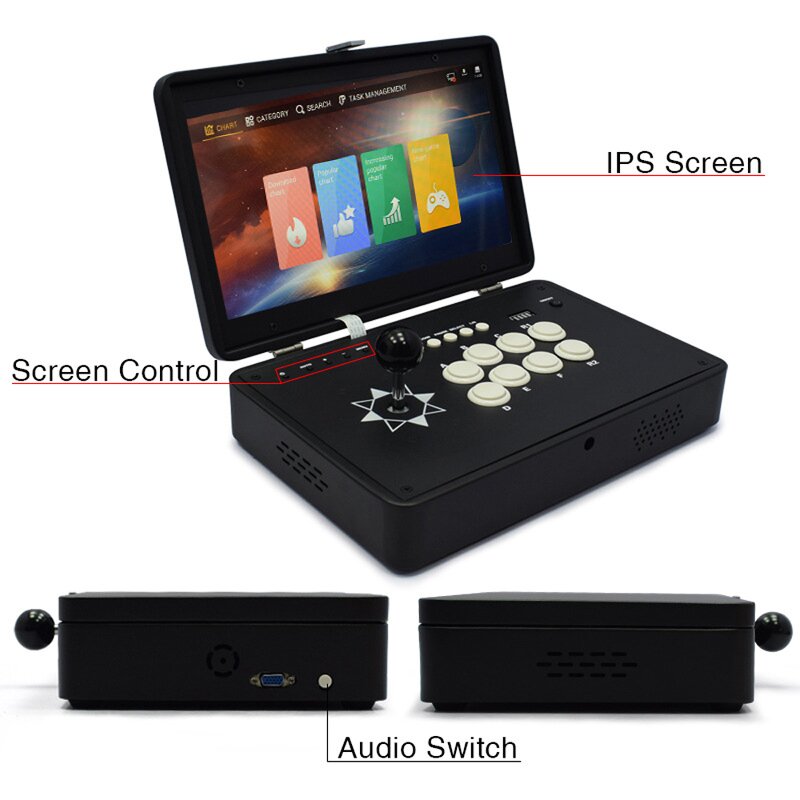 Game Board Factory - 8000 in 1 VGA with HD