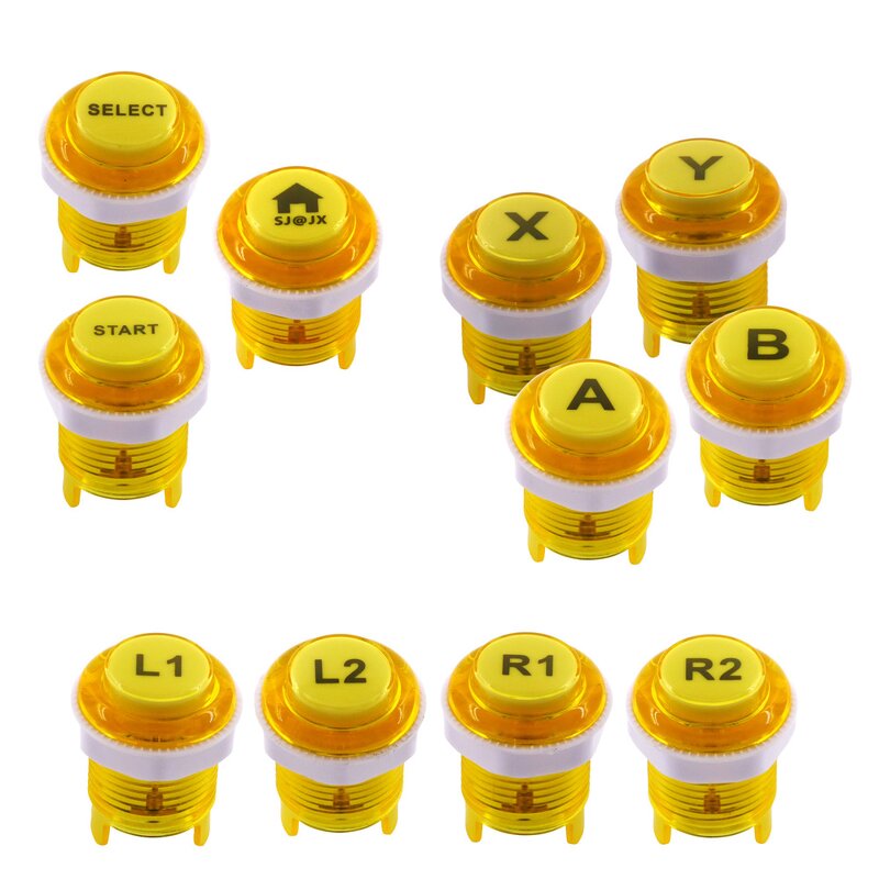 Arcade Button Factory - 30mm LED Illuminated 5V