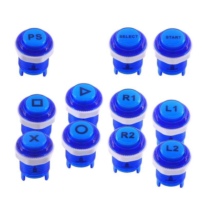 Arcade Button Factory - 30mm LED Illuminated 5V