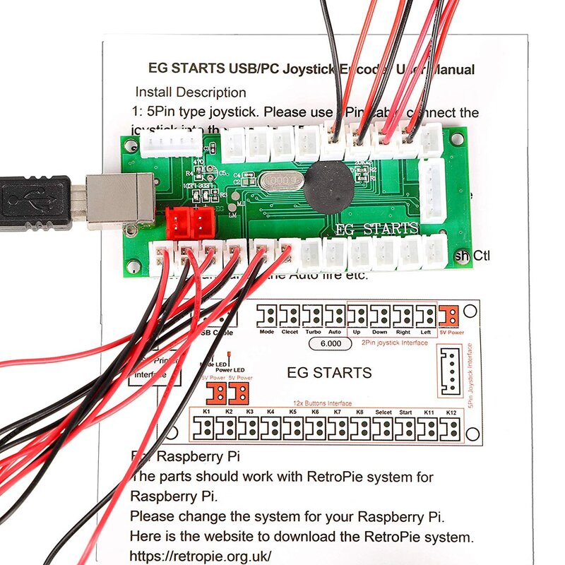USB Encoder Factory - Zero Delay to PC Games