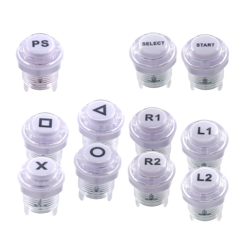 Arcade Button Factory - 30mm LED Illuminated 5V