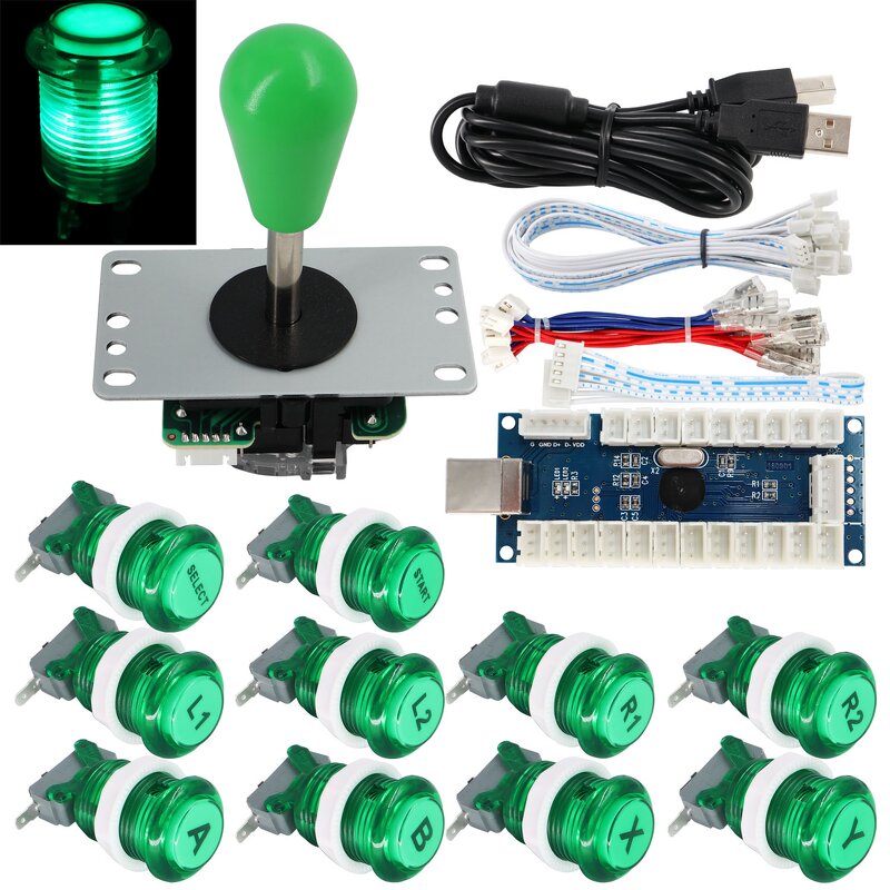 USB Controller Factory - 2 Joysticks 27 Buttons Turbo