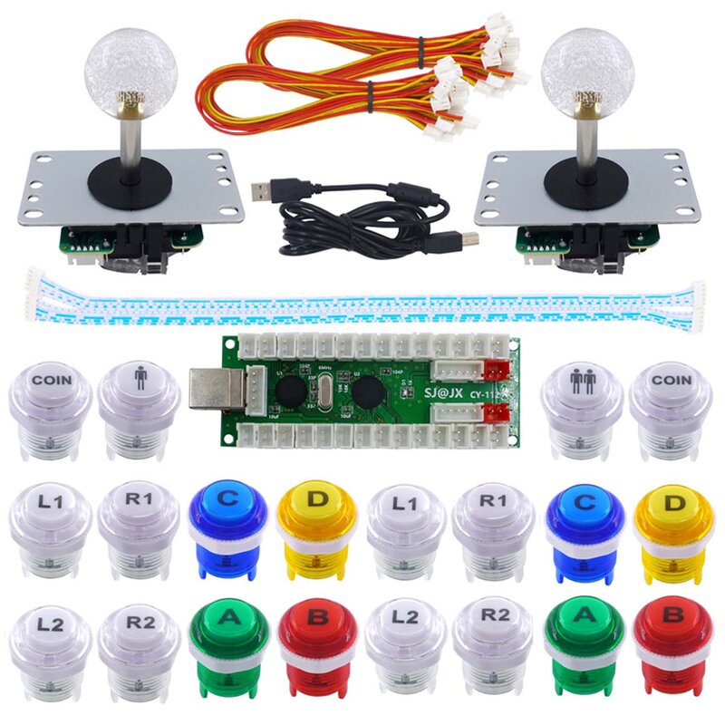 DIY Kit Factory - 2 Player LED Button Fighting