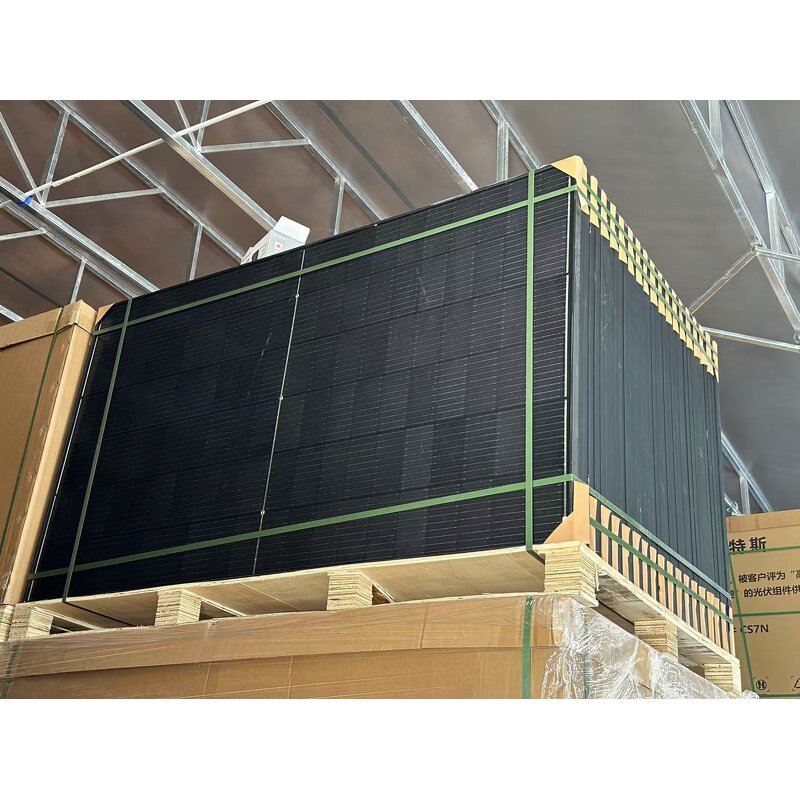 Solar Panel Manufacturer - OEM PERC Bifacial All Black 500W-700W Small Size Panel