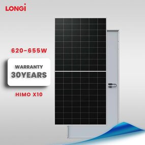Solar Panel Manufacturer - OEM HIMO X10 PERC Bifacial Double-Glass 550W-700W Panel