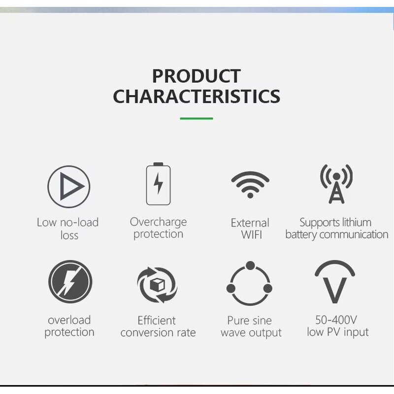 Solar Inverter Manufacturer - OEM 5KVA Three Phase & Single Hybrid 220Vdc Inverter