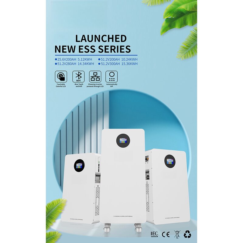 LiFePO4 Battery Manufacturer - OEM 200Ah 5-10KWH Solar Home Energy Storage System