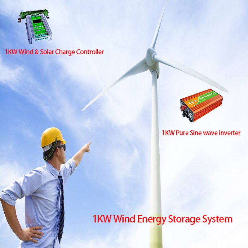 Wind Energy System Factory - 1KW Storage Complete