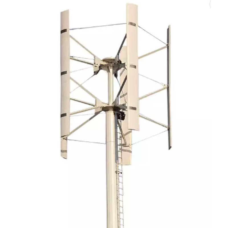 Vertical Wind Turbine Factory - 400W X3 Series 48V