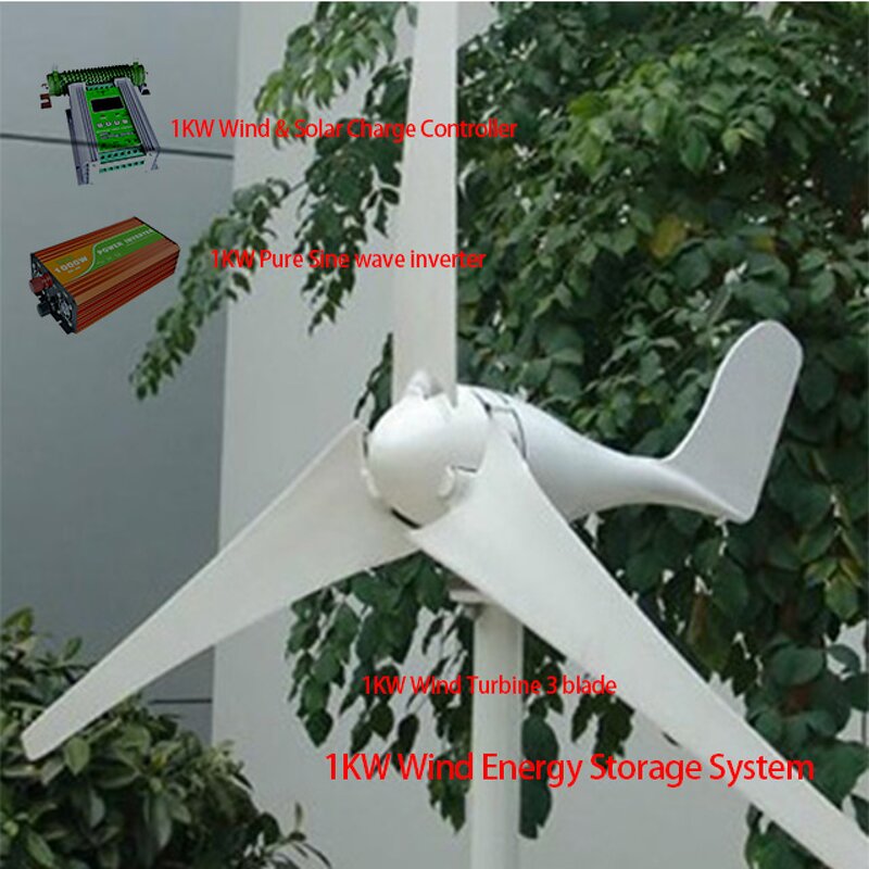 Wind Generator Factory - 1000W Vertical 24V/48V