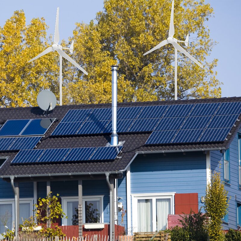 Hybrid Solar System Factory - 5-30KW for Home Balcony