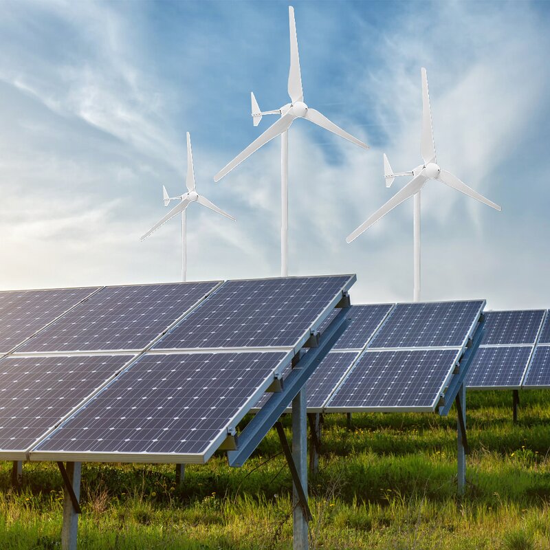 Wind Turbine Factory - Outdoor Hybrid Storage System