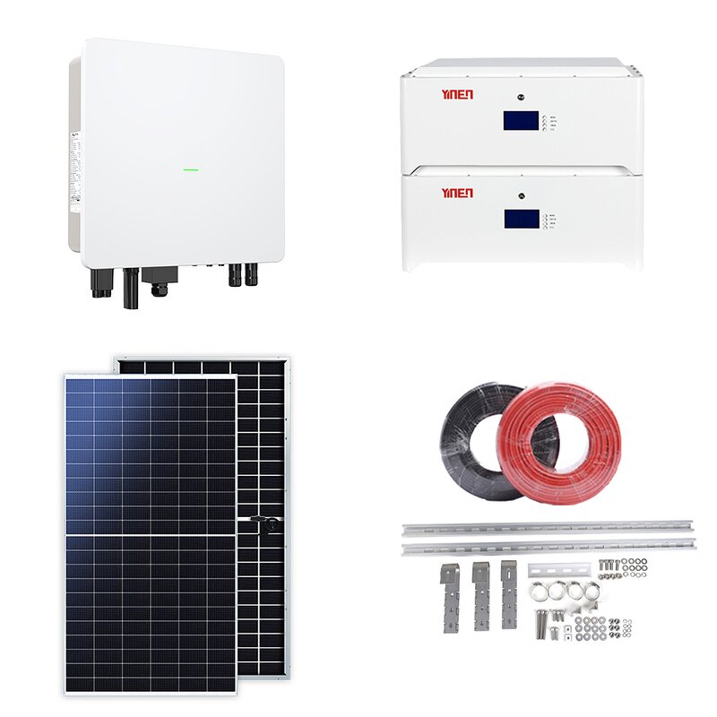 Solar Power System Factory - 10KW Hybrid One-stop