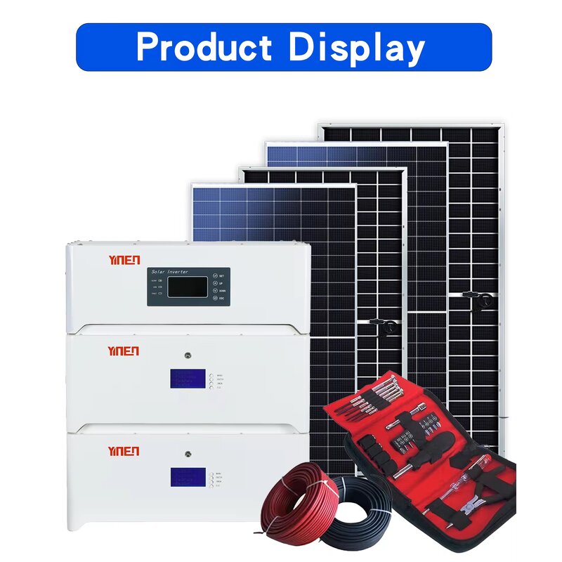 Solar Energy System Factory - 10KW Off Grid Single Phase