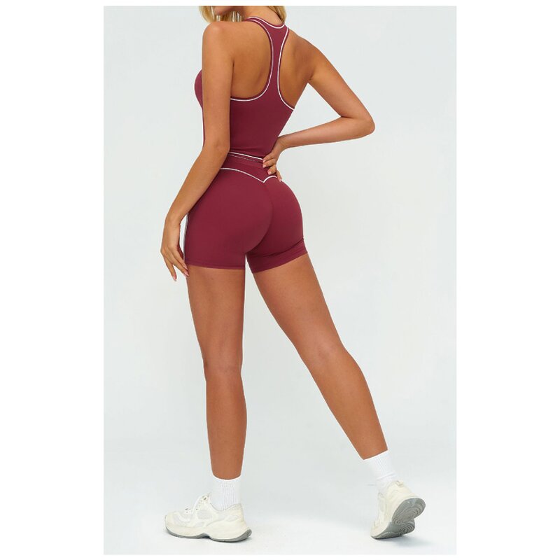 Yoga Set Factory - Nude Feel Brushed Tank Top Set