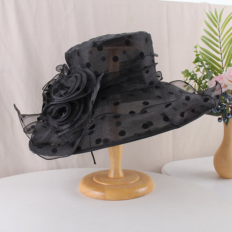 Sun Hat Factory - Organza Large Brimmed Elegant