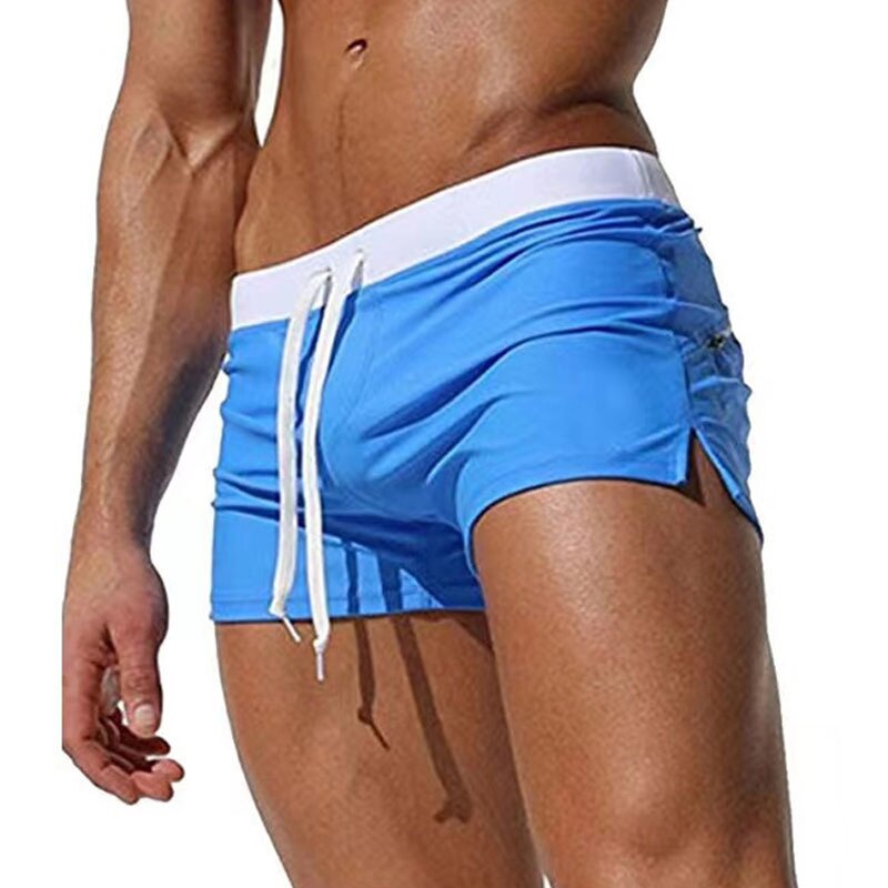 Swim Shorts Factory - Solid Color Tight Quick Dry