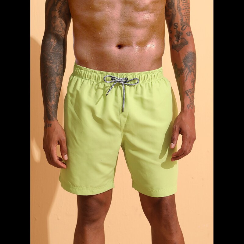 Swim Trunks Factory - Solid Color Lining Anti