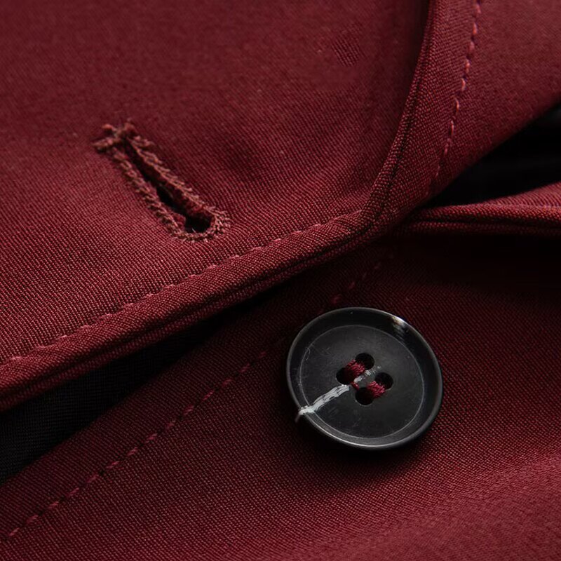 Trench Coat Factory - Elegant Slim-fit Warm Long