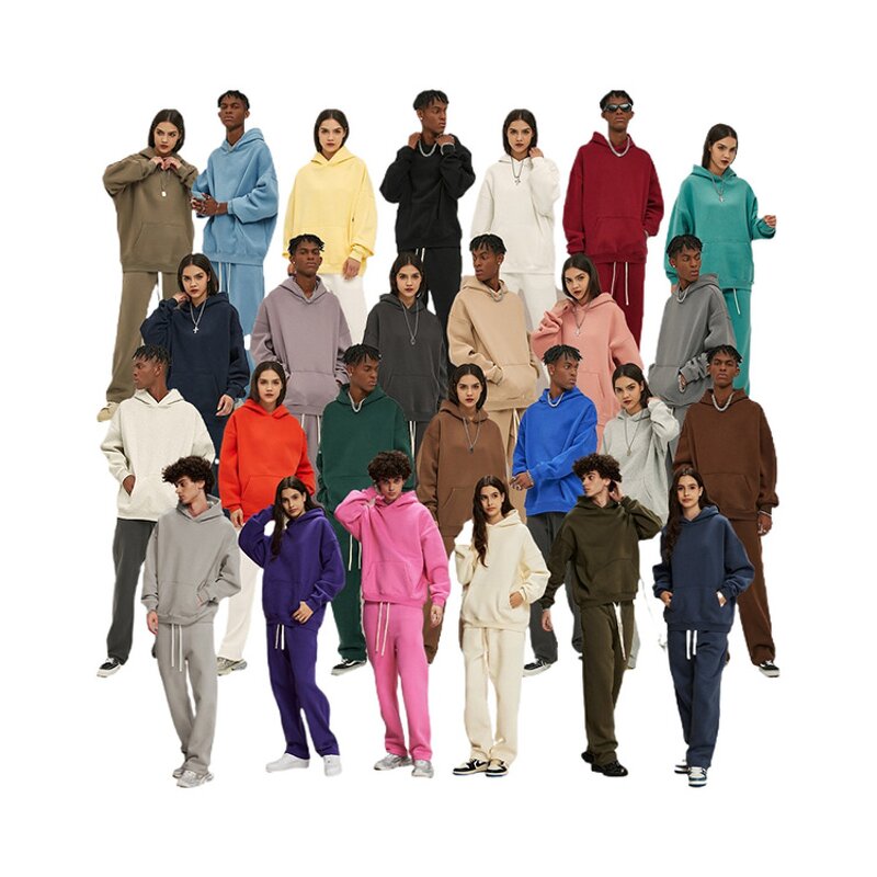 Hoodie Set Factory - Loose Fleece Lined Unisex