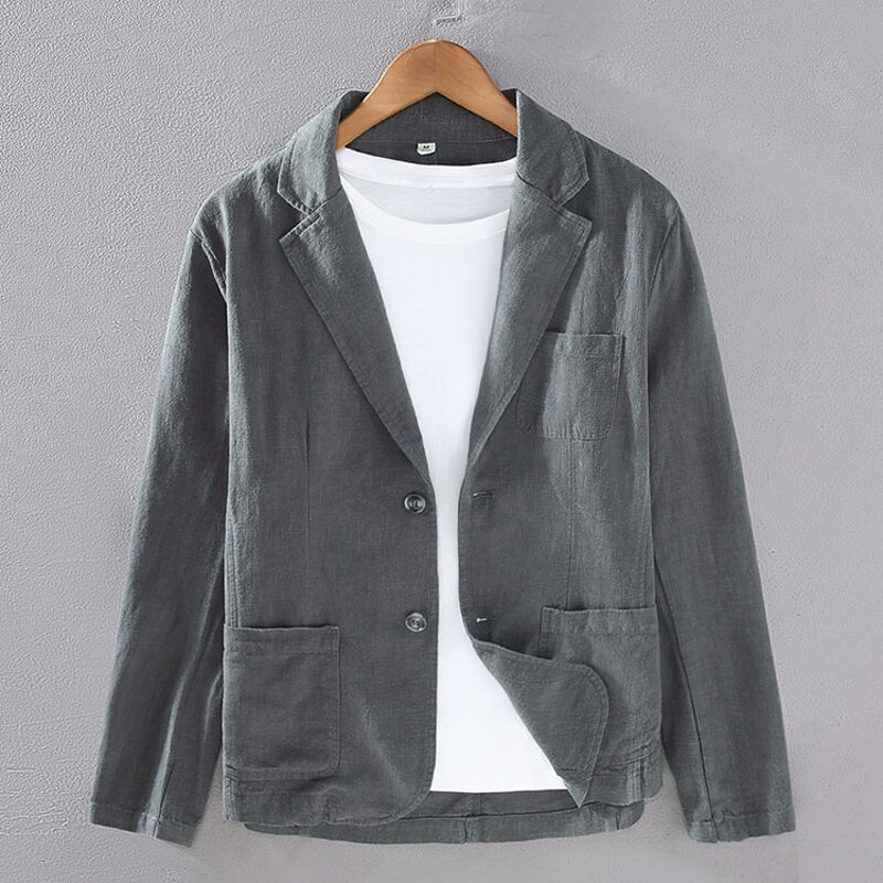 Men Suit Factory - High End Cotton Linen Casual