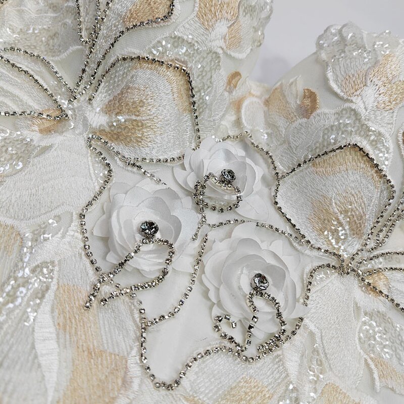 Bustier Top Factory - Slimming Beaded Embroidery