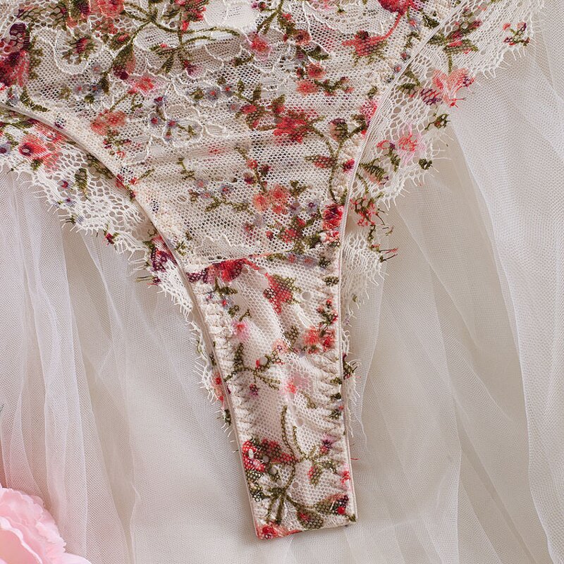 Lingerie Set Factory - French Vintage Floral Push up